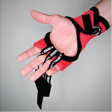 Fast hand wraps Fortress Boxing T1 - red