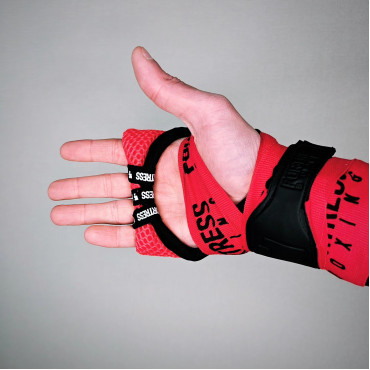 Fast hand wraps Fortress Boxing T1 - red