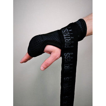 Fast hand wraps Fortress Boxing T.6 - black