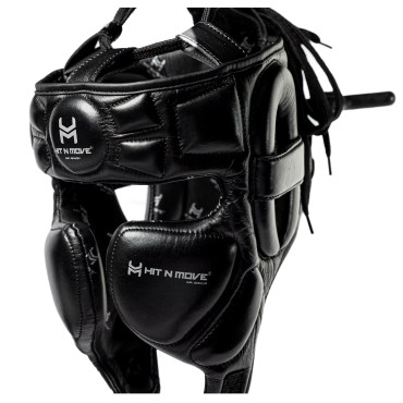 Boxing headgear HIT N MOVE Air Armor - black