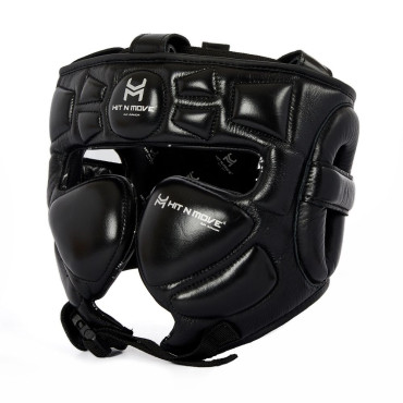 Boxerská helma HIT N MOVE Air Armor - černá