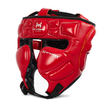 Boxerská helma HIT N MOVE Air Armor - červená