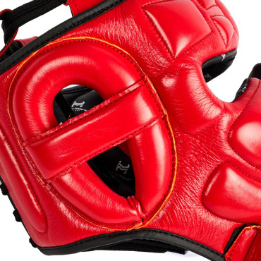 Boxerská helma HIT N MOVE Air Armor - červená