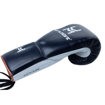 Lace-up boxing gloves HIT N MOVE SUVARI - deep blue