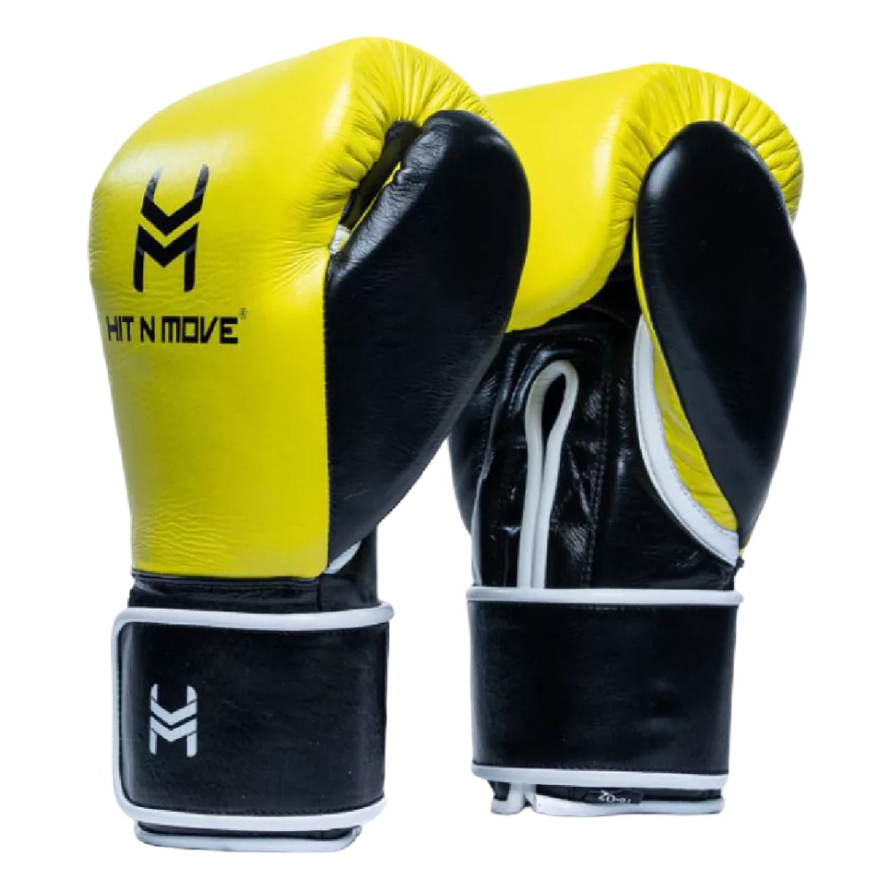 Boxing gloves HIT N MOVE SUVARI - yellow Boxing gloves HIT N MOVE SUVARI - yellow