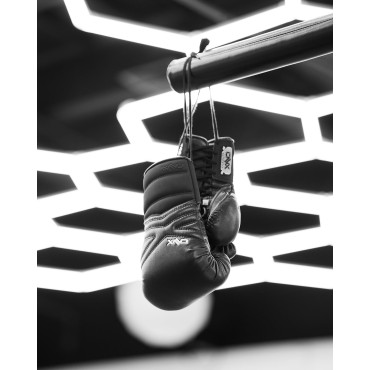 Termoformované boxerské rukavice ONX X-4 Lace up - černé
