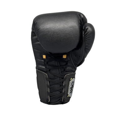 Termoformované boxerské rukavice ONX X-4 Lace up - černé