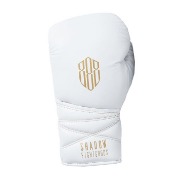 Boxerské rukavice Shadow Boxing S0 - bílé / zlaté