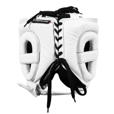 Boxing headgear TITLE Ko-Vert - white