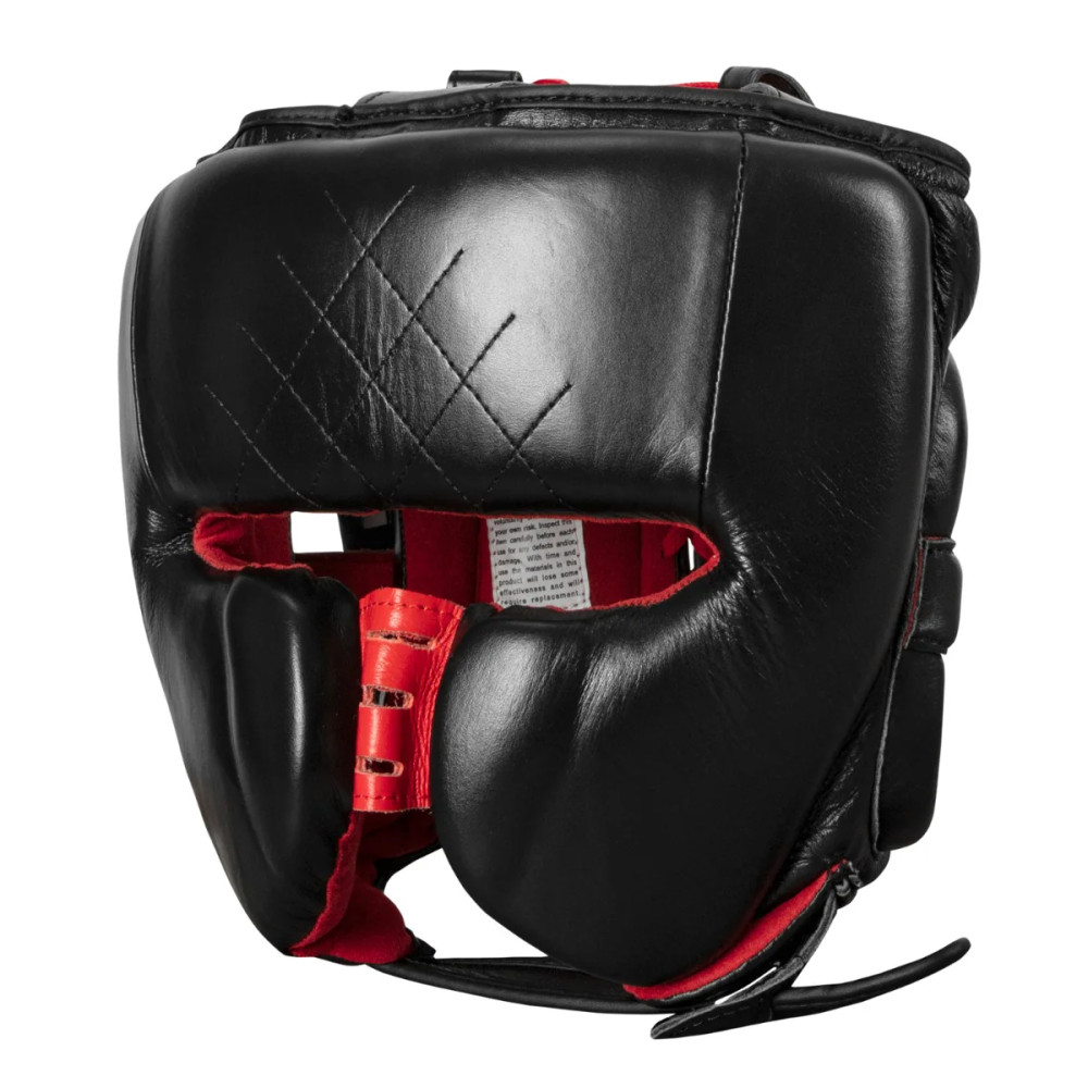 Boxing headgear TITLE Ko-Vert - black