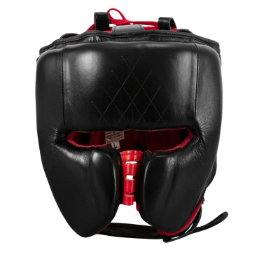 Boxing headgear TITLE Ko-Vert - black