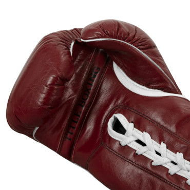 Boxing gloves TITLE Old School - red