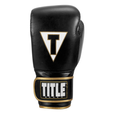 Boxing gloves TITLE Quatro - black
