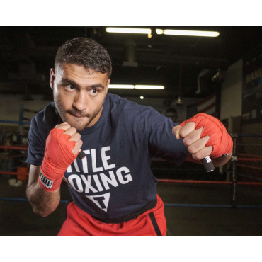 Boxing fist grips TITLE Power Puncher's