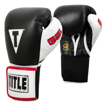 Boxing gloves TITLE Gel World Elastic - black