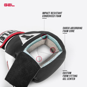 Boxing gloves TITLE Gel World Elastic - black