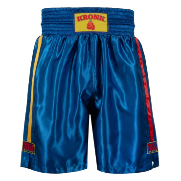Boxerské trenky TITLE Boxing KRONK - modré