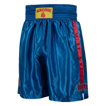Boxing shorts TITLE Boxing KRONK - blue