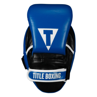 Boxerské lapy TITLE Dual Combo - modré
