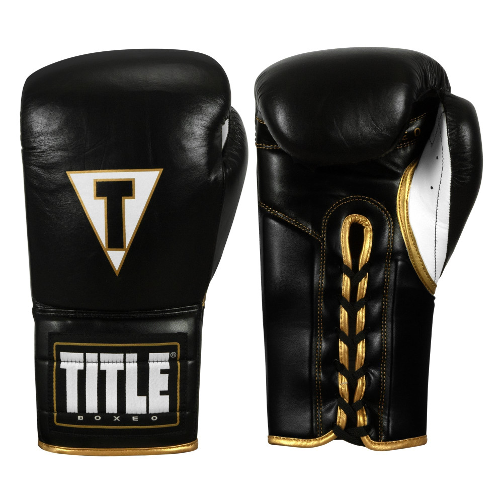 Boxing gloves TITLE Boxeo Quatro - black