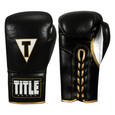 Boxing gloves TITLE Boxeo Quatro - black