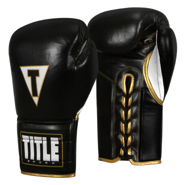 Boxing gloves TITLE Boxeo Quatro - black