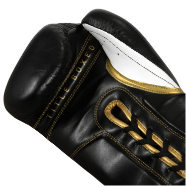 Boxing gloves TITLE Boxeo Quatro - black