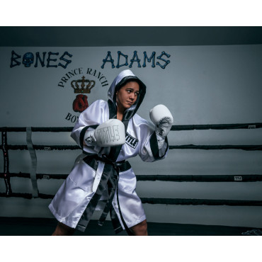 Pro Fingertip Robe 2.0 TITLE Boxing - white