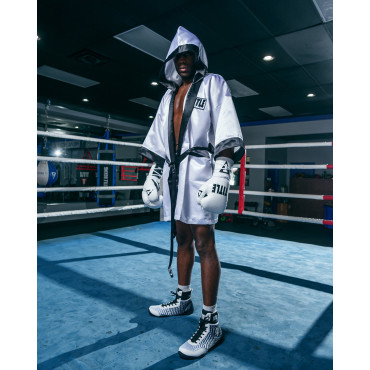 Pro Fingertip Robe 2.0 TITLE Boxing - white