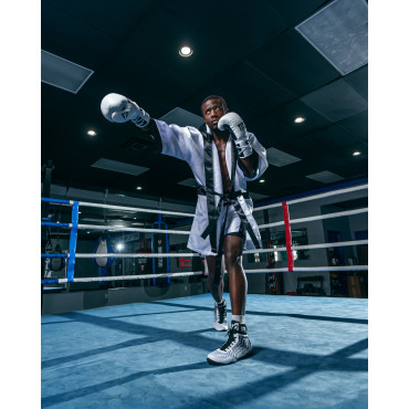 Pro Fingertip Robe 2.0 TITLE Boxing - white