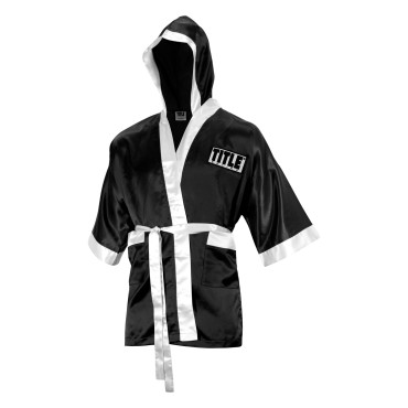Pro Fingertip Robe 2.0 TITLE Boxing - black / white