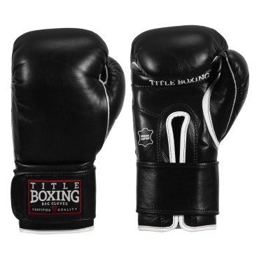 Boxerské rukavice TITLE Old School 2.0 - černé