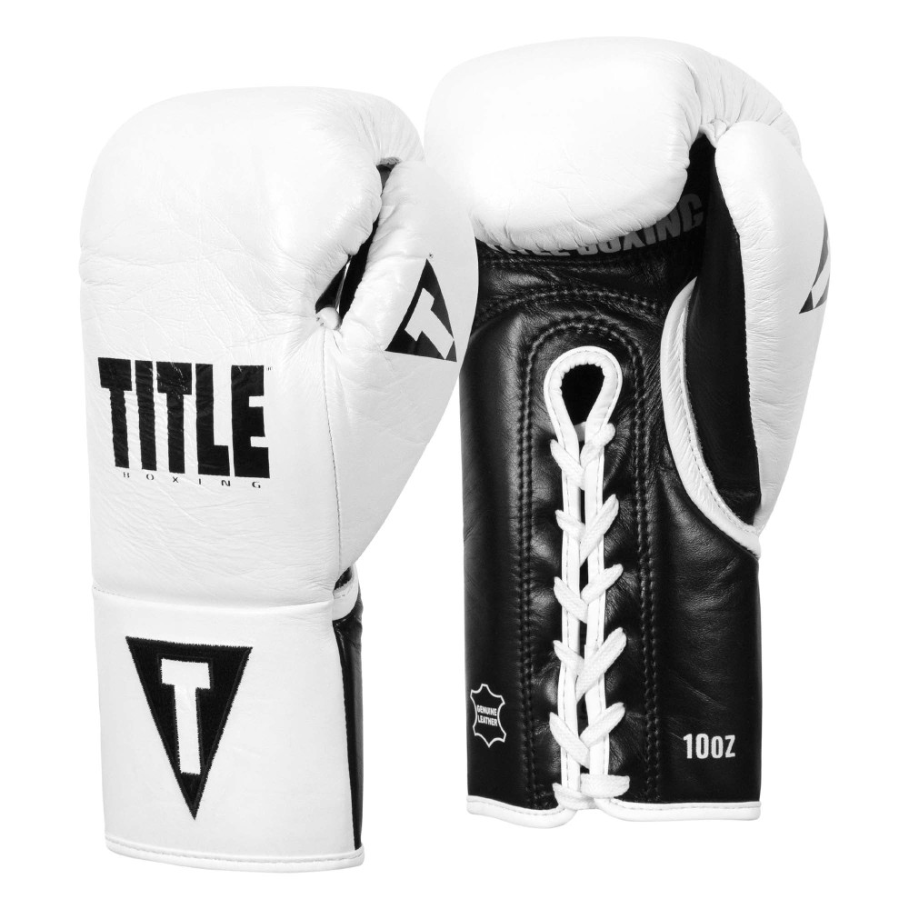TITLE Boxing Pro Fight Gloves - white