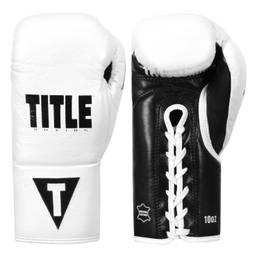 TITLE Boxing Pro Fight Gloves - white