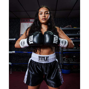 TITLE Boxeo Pro fight gloves - black